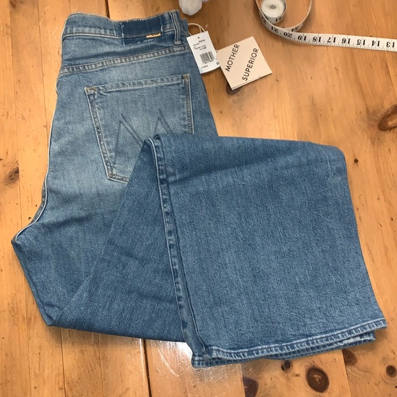 NWT- Mother Superior- The Lasso Heel- Wide Leg- Sz34- How 2 Talk 2 a Tiger Color - Picture 8 of 16